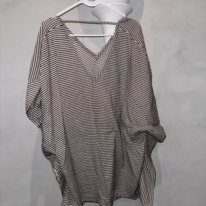 Malia Jones Women's Striped Pull Over Size 2(Used)